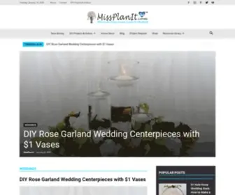 Missplanit.com(DIY Wedding Ideas) Screenshot
