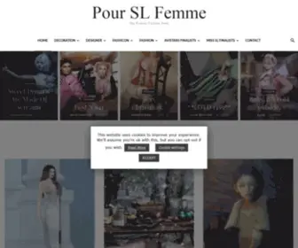 Missslfeed.com(Pour SL Femme) Screenshot