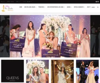 Misssrilanka-Online.com(Miss Sri Lanka Online) Screenshot