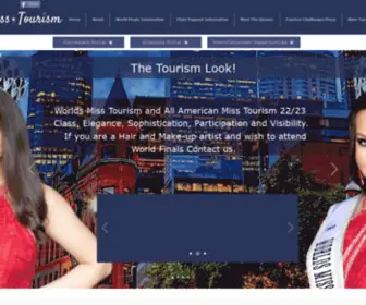 Misstourismpageants.com(Miss Tourism Pageants) Screenshot