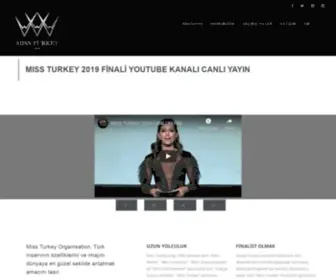 Missturkey.com.tr(Miss Turkey) Screenshot