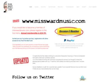 Misswardmusic.com(Music Resources) Screenshot