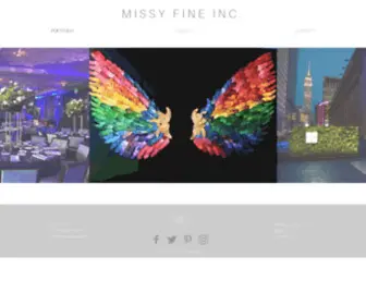 Missyfine.com(PORTFOLIO) Screenshot