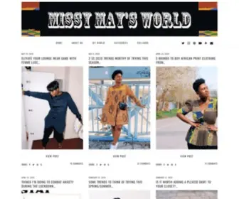Missymayification.co.uk(A Life and style blog) Screenshot