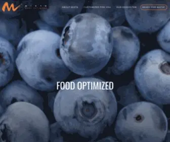 Mistafood.com(The future of food optimization) Screenshot