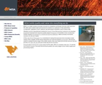 Misteel.com(MISA) Screenshot