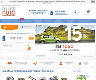 Mister-Auto.es(Recambios coche) Screenshot