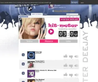 Mister-Deejay.com(Mister deejay) Screenshot