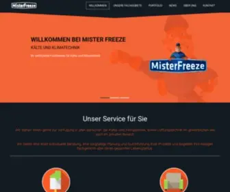 Mister-Freeze.eu(Mister Freeze Kälte) Screenshot