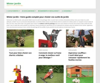 Mister-Jardin.fr(Mister Jardin) Screenshot