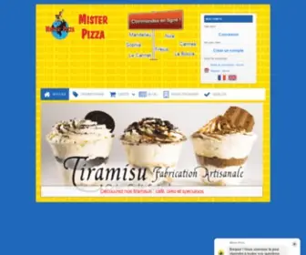 Mister-Pizza.com(Mister Pizza) Screenshot