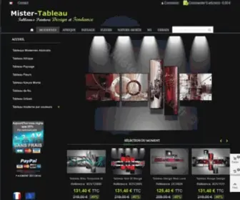 Mister-Tableau.com(Achat vente de tableau moderne) Screenshot