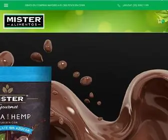 Misteralimentos.com(Mister Alimentos) Screenshot