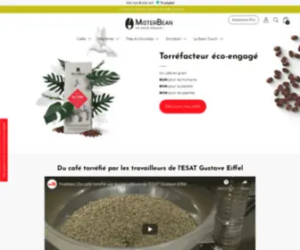 Misterbean.fr(Café en grain écoresponsable) Screenshot