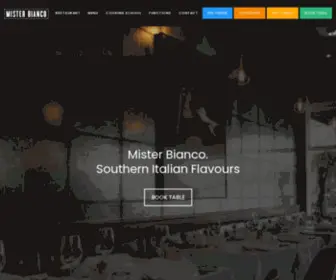 Misterbianco.com.au(Mister Bianco) Screenshot