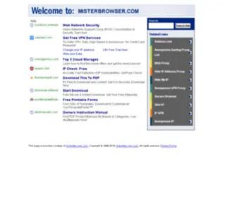 Misterbrowser.com(Free Unblock Youtube Videos Proxy Server By Mister Browser) Screenshot