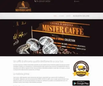 Mistercaffe.com(Mistercaffè) Screenshot