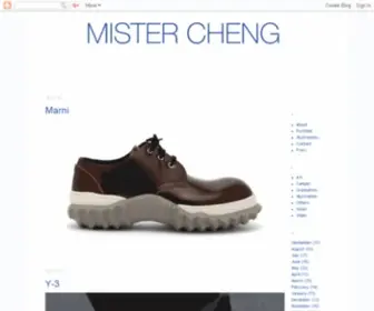 Mistercheng.com(Tomorrow comes Today) Screenshot
