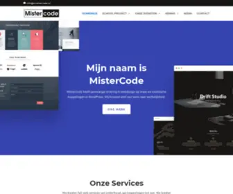 Mistercode.nl(HomePage) Screenshot