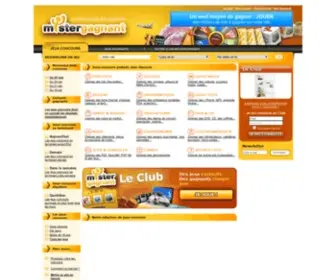 Mistergagnant.com(Mistergagnant JEUX) Screenshot