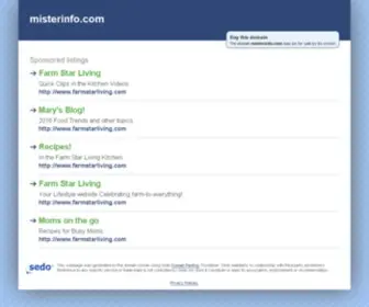 Misterinfo.com(misterinfo) Screenshot