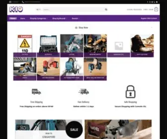 Misterkio.com(Power Tools Singapore. KIO) Screenshot