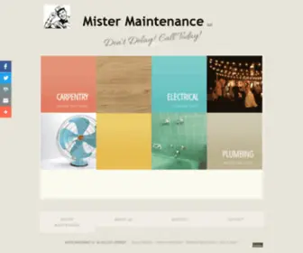 Mistermaintenance.net(Mistermaintenance) Screenshot