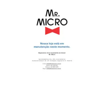 Mistermicro.com.br(Início) Screenshot