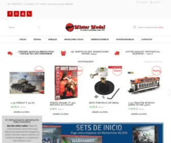 Mistermodel.com(MISTER MODEL Tienda especializada en modelismo y maquetas) Screenshot