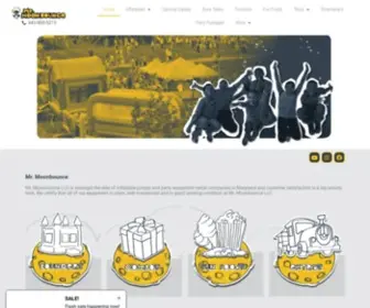 Mistermoonbounce.com(Bounce House & Party Rentals) Screenshot