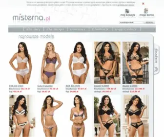 Misterna.pl(Bielizna damska online) Screenshot