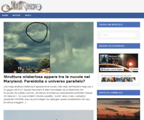 Mistero.tv(Spazio Web) Screenshot