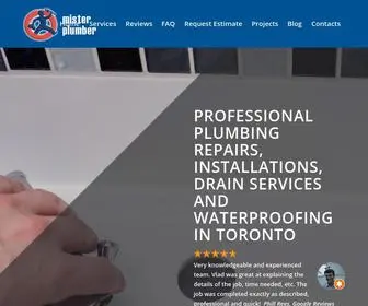 Misterplumber.ca(Mister Plumber) Screenshot
