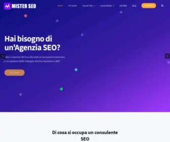 Misterseo.net(Agenzia SEO) Screenshot