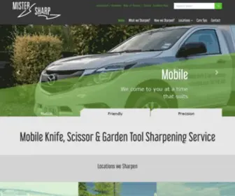 Mistersharp.co.nz(Mobile knife and tool sharpening services) Screenshot
