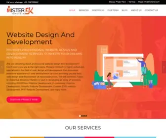 Misterskinfotech.com(Best Web Development Services) Screenshot