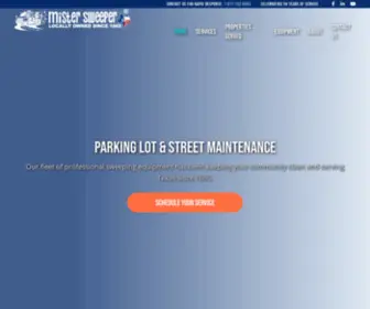 Mistersweeper.com(Parking Lot & Street Sweeping) Screenshot