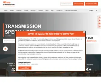 Mistertransmission.com(Mister Transmission) Screenshot