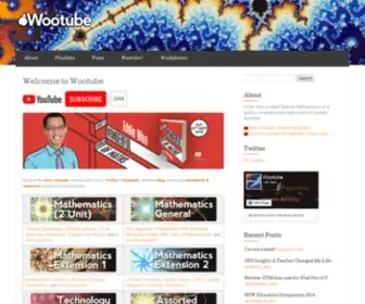 Misterwootube.com(Find joy in learning mathematics) Screenshot