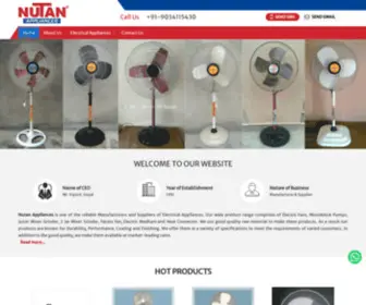 Mistfannutan.net(Indus Electrical Industries) Screenshot