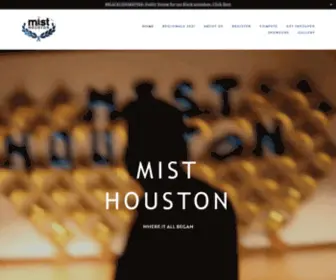 Misthouston.com(MIST Houston) Screenshot