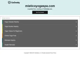 Misticoyogaspa.com(Misticoyogaspa) Screenshot