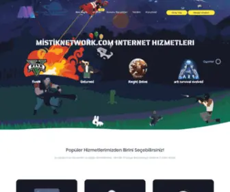 Mistiknetwork.com(Oyun Sunucusu Kiralama) Screenshot