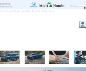 Mistlinhonda.com Screenshot