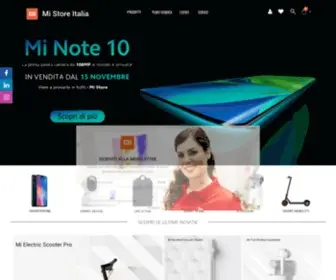 MiStoreitalia.com(Xiaomi Store Italia) Screenshot