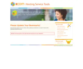 Mistral.net(Kcom Hosting Service Tools) Screenshot
