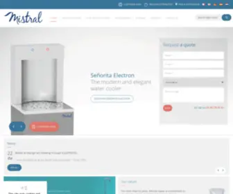 Mistralcoolers.fr(Fabricant) Screenshot