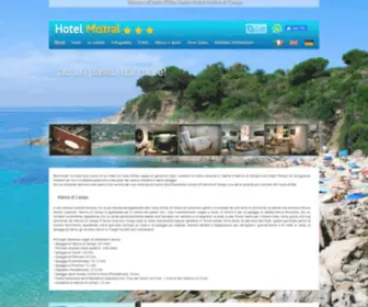 Mistralhotel.it(Hotel Mistral 3) Screenshot