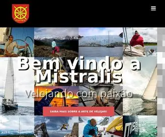 Mistralis.com(Cursos de Vela e Travessias Oceanicas) Screenshot