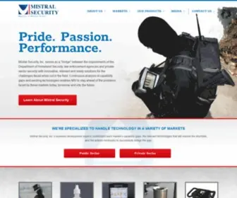 Mistralsecurityinc.com(Mistral Security) Screenshot